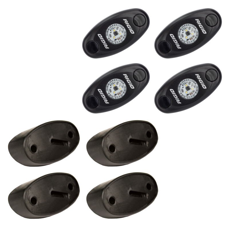 Load image into Gallery viewer, Rigid Industries | Rock Light Kit- Red (4 lights)