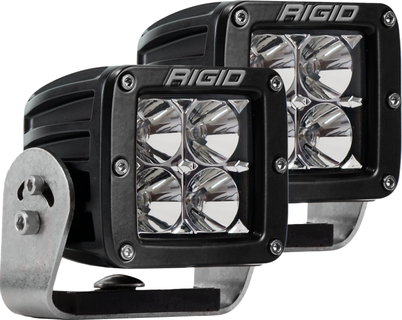 Load image into Gallery viewer, Rigid Industries | Dually HD Black- Flood - Set of 2