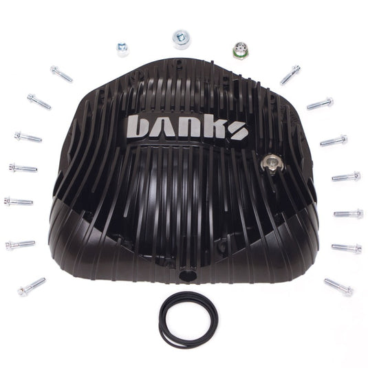 Banks Power | 2001-2019 GM / 2003-2018 Dodge Ram Black Differential Cover Kit 11.5 / 11.8-14 Bolt - Satin Black / Machined