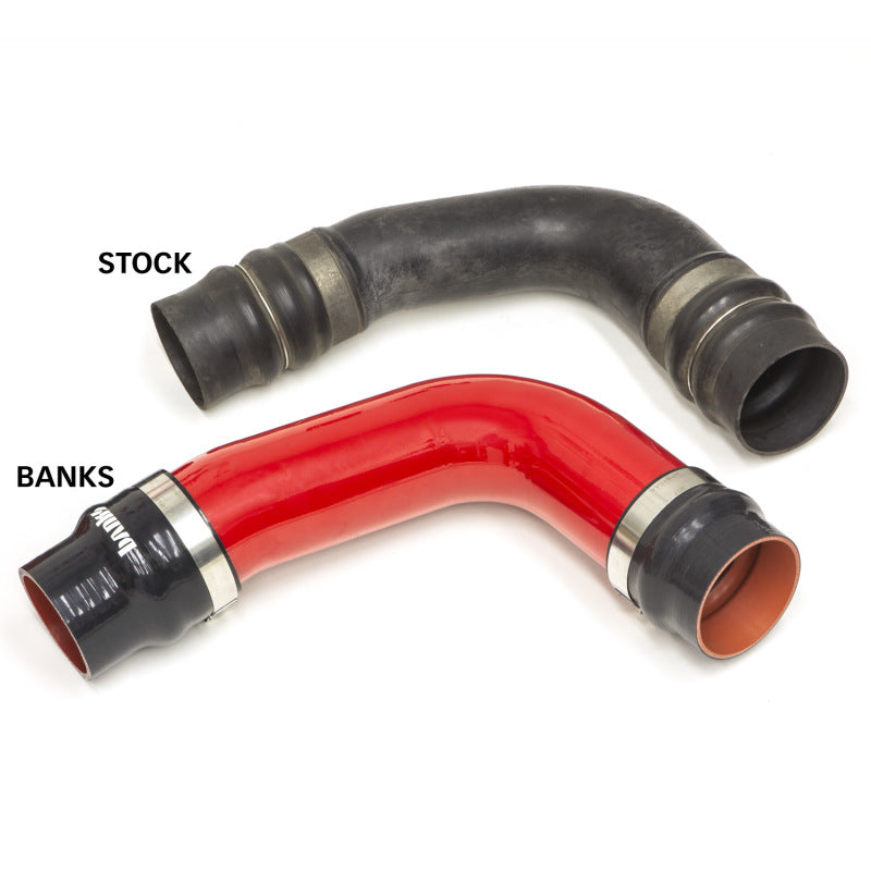 Load image into Gallery viewer, Banks Power | 2010-2012 Dodge Ram 6.7L Diesel OEM Replacement Cold Side Boost Tube - Red