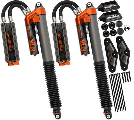 Fox | 2019-2020 Ford Raptor 3.0 Factory Series Live Valve Internal Bypass Piggyback Rear Shock Pair With Adjuster | 0-1 Inch Lift