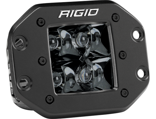 Rigid Industries | D2 - Midnight Edition Flush Mount Spot Light - Single