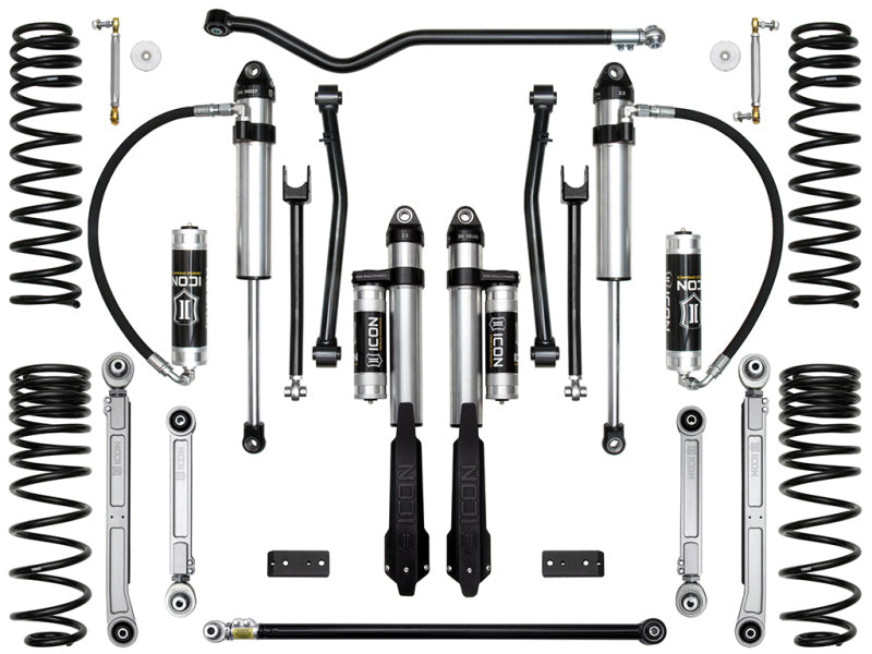 Load image into Gallery viewer, ICON 2020+ Jeep Gladiator 2.5in Stage 7 Suspension System (Billet)
