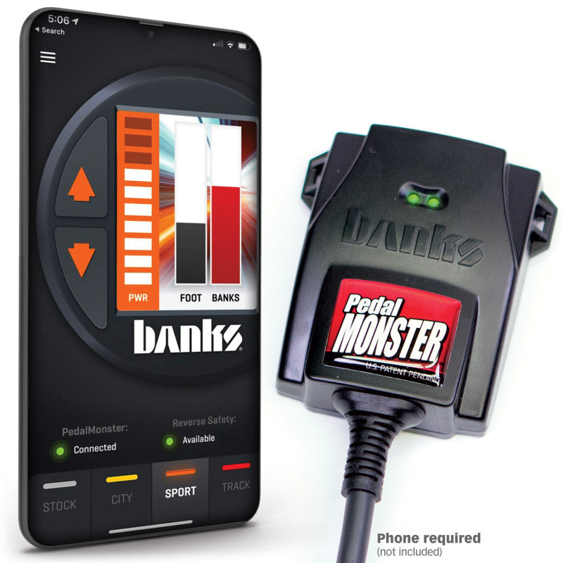 Load image into Gallery viewer, Banks Power | 2007.5-2022 Dodge Ram 2500 / 3500 6.7L Cummins / 2011-2022 Ford 6.7L Power Stroke Pedal Monster - Stand Alone Use With Phone