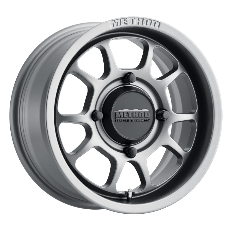Load image into Gallery viewer, Method | MR409 15x8 4+4/0mm Offset 4x156 132mm CB Steel Grey Wheel