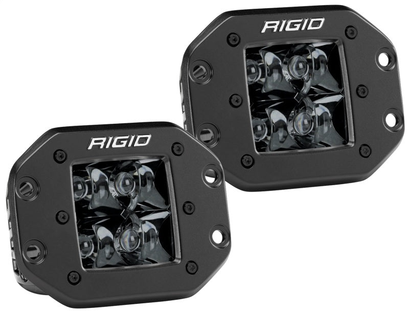 Load image into Gallery viewer, Rigid Industries | D2 - Midnight Edition Flush Mount Spot Lights