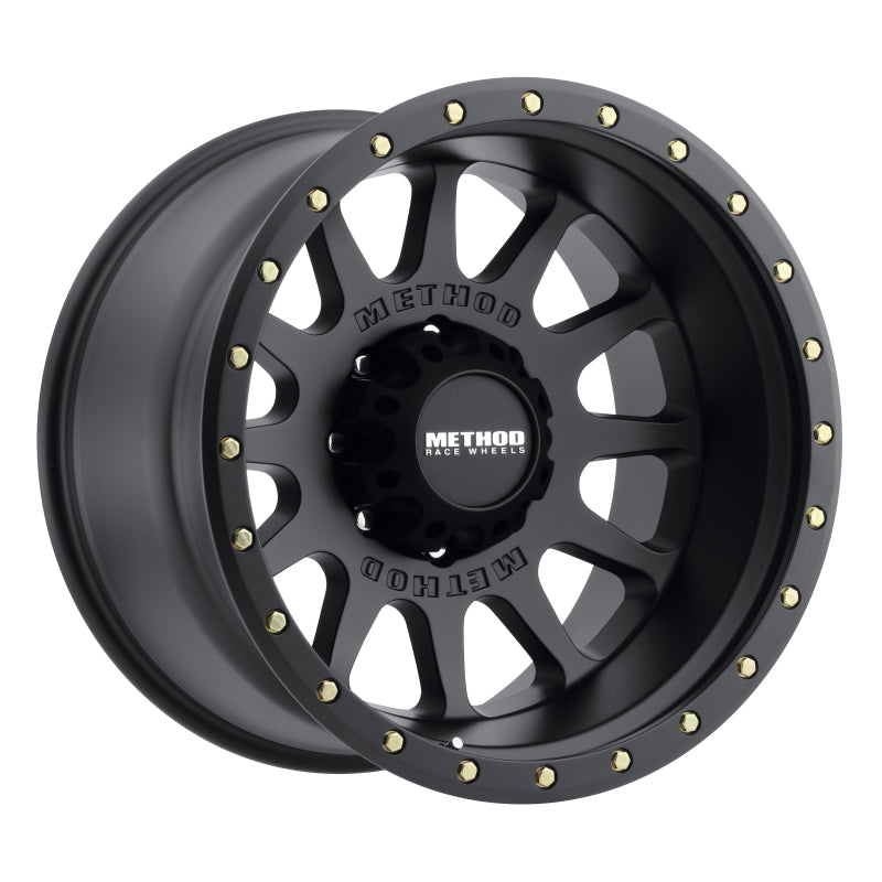 Load image into Gallery viewer, Method | MR605 NV 20x9 -12mm Offset 8x6.5 121.3mm CB Matte Black Wheel