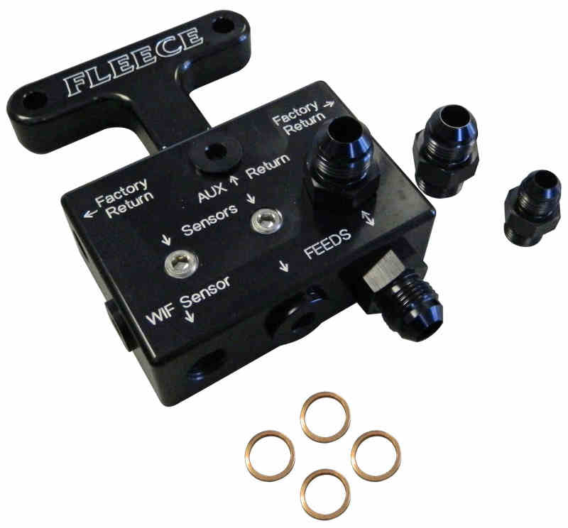 Load image into Gallery viewer, Fleece | 2003-2007 Dodge Ram 5.9L Cummins 3rd Gen Fuel Distribution Block