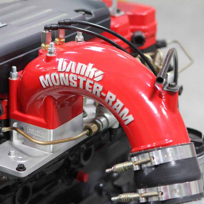 Load image into Gallery viewer, Banks Power | 1998.5-2002 Dodge 5.9L Cummins Monster-Ram Intake With Boost Tube - Red