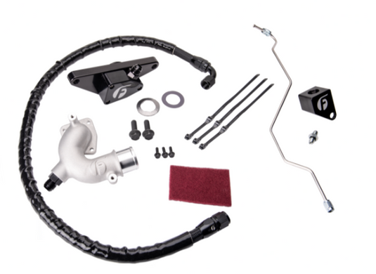 Fleece | 2007.5-2012 Dodge Ram 6.7 Cummins Coolant Bypass Kit - Black