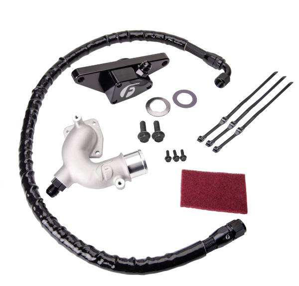 Load image into Gallery viewer, Fleece Performance 2013-2018 Dodge Ram 2500 / 3500 6.7L Cummins Coolant Bypass Kit