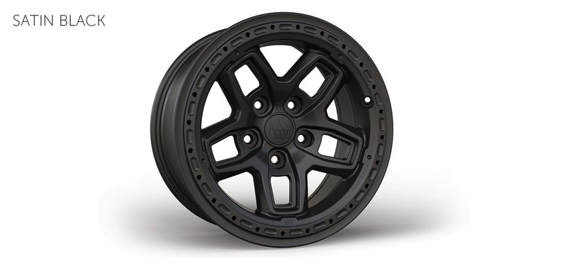 Load image into Gallery viewer, AEV Conversions | Jeep Wrangler JL / Gladiator JT Borah Dualsport Wheel - Onyx