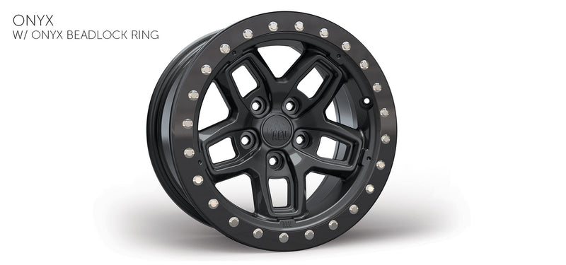 Load image into Gallery viewer, AEV Conversions | Jeep Wrangler JL / Gladiator JT Borah Dualsport Wheel - Satin Black