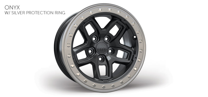 Load image into Gallery viewer, AEV Conversions | Jeep Wrangler JL / Gladiator JT Borah Dualsport Wheel - Onyx