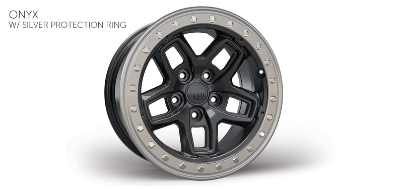 Load image into Gallery viewer, AEV Conversions | Jeep Wrangler JL / Gladiator JT Borah Dualsport Wheel - Satin Black