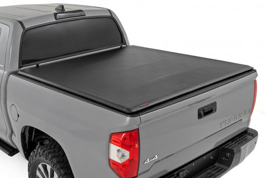Rough Country | 2007-2021 Toyota Tundra Soft Roll Up 5' 7" Bed Cover