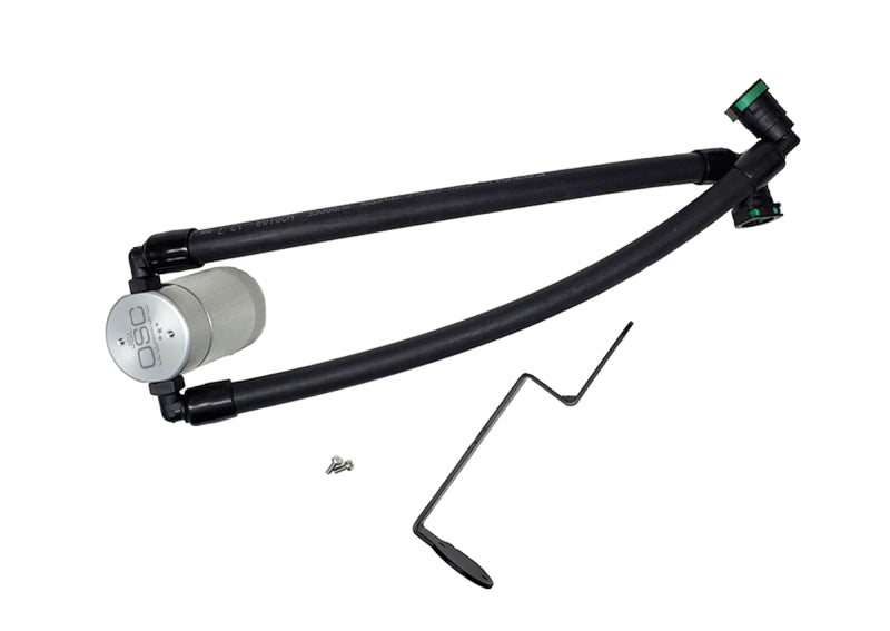 Load image into Gallery viewer, J&amp;L 2021-2024 Ford Bronco 1.5L EcoBoost Passenger Side Oil Separator 3.0 - Clear Anodized
