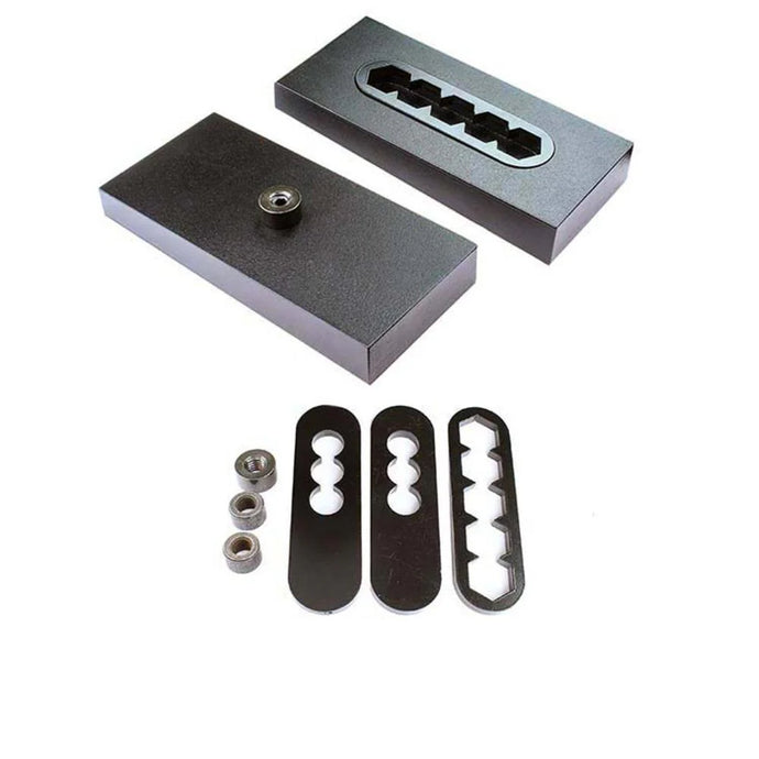 S&B | 7/8 Inch Billet Steel 2.5 Degree Lift Block Kit