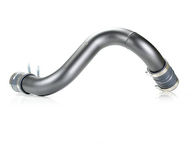Load image into Gallery viewer, Sinister Diesel 03-07 Ford 6.0L Powerstroke Cold Side Charge Pipe (Gray)
