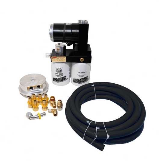 FASS | 2001-2010 GM 6.6L Duramax 100GPH No Drop Titanium Fuel System