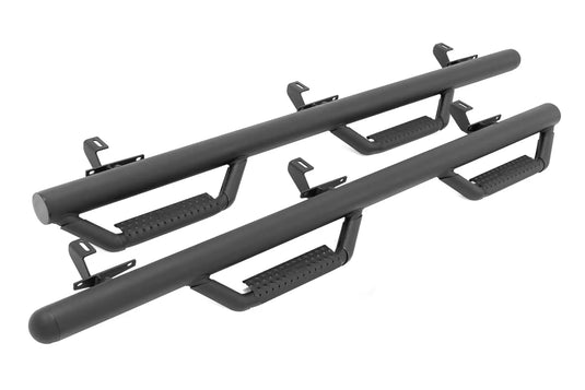 Rough Country | 2018-2024 Jeep Wrangler JL Unlimited 4WD 4 Door Wheel To Wheel Nerf Steps