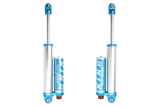 King Shocks 2014+ RAM 3500 4WD Rear 2.5 Dia Remote Reservoir Shock w/Adjusters (Pair)