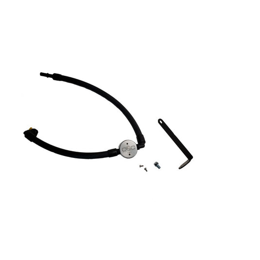 J&L 2021.5-2024 Ford Bronco 2.3L EcoBoost Oil Separator 3.0 Passenger Side - Clear Anodized 3075P-C