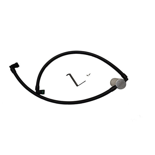 J&L 2024-2025 Ford Ranger Raptor 3.0L PCV Side Oil Separator - Clear Anodized 3058P-C