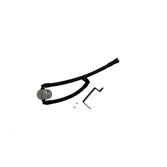 J&L 2025 Ford Bronco / Ranger 2.3L Oil Separator 3.0 PCV Side - Clear Anodized 3059P-C