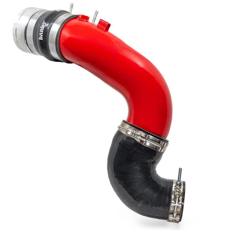 Load image into Gallery viewer, Banks Power | 2017-2026 Ford Super Duty 6.7L Power Stroke Red Cold Side Boost Tube
