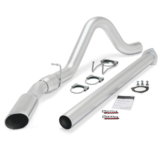 Banks Power 15 Ford 6.7L F250-350-450 CCSB/CCLB SRW Monster Exh Sys - SS Single Exh w/ Chrome Tip *DISCONTINUED*