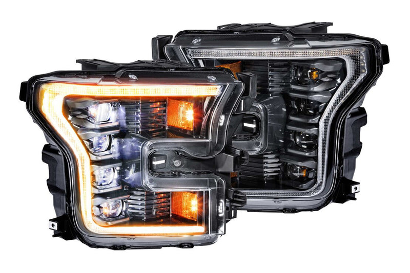 Load image into Gallery viewer, Morimoto | 2016-2020 Ford Raptor XB LED Headlights - Amber DRL
