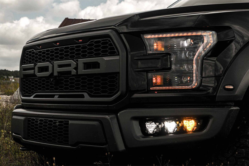 Load image into Gallery viewer, Morimoto | 2016-2020 Ford Raptor XB LED Headlights - Amber DRL
