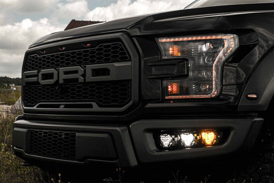 Morimoto | 2016-2020 Ford Raptor XB LED Headlights - Amber DRL