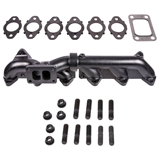 ATS Diesel | 2007.5-2018 Dodge Ram 6.7L Cummins Pick-Up 2-Piece Holset 351VE Flange Exhaust Manifold With Gaskets
