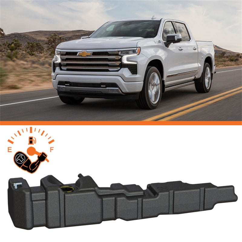 Load image into Gallery viewer, Titan Fuel Tanks 19-24 GM 1500 Duramax Crew Cab Short/Standard Bed 46 Gallon XXL Mid-Ship Fuel Tank
