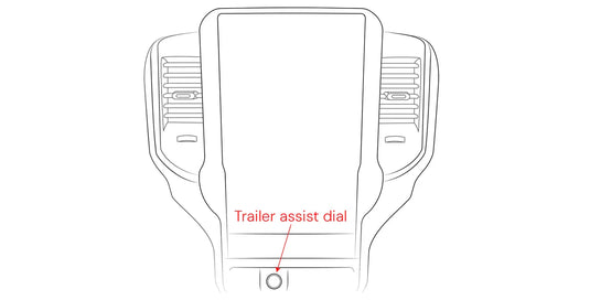 AEV Conversions | 2025+ Dodge Ram 2500 / 3500 Auxiliary Switch Bezel For Trailer Reverse Steering Wheel (Copy)