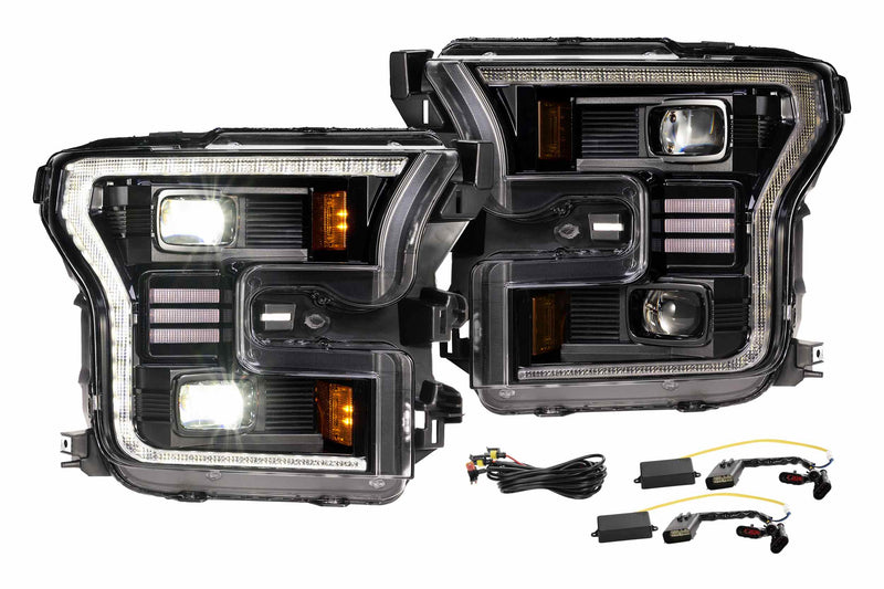 Load image into Gallery viewer, Morimoto | 2015-2017 Ford F150 XB Hybrid LED Headlights
