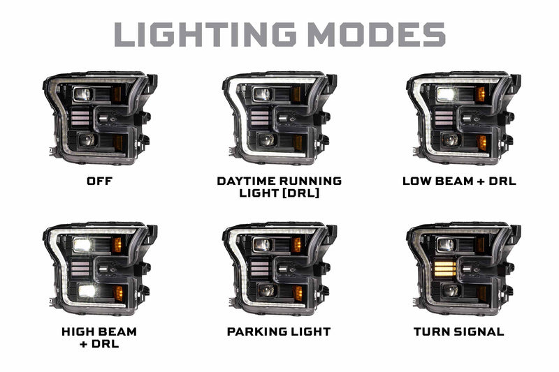 Load image into Gallery viewer, Morimoto | 2015-2017 Ford F150 XB Hybrid LED Headlights
