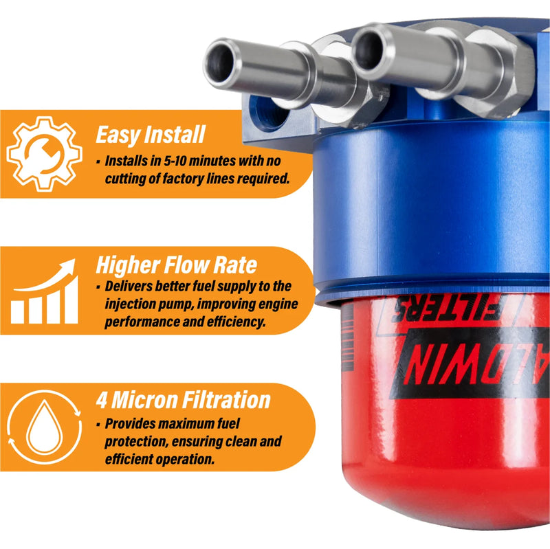 Load image into Gallery viewer, Sinister Diesel | 2011-2025 Ford Super Duty 6.7L Power Stroke Fuel Filter Conversion Kit

