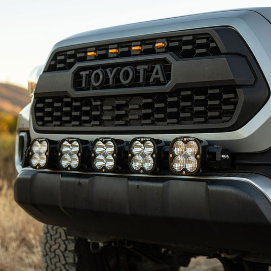 Baja Designs | 2016-2023 Toyota Tacoma Multi-Pattern 5XL Pro Linkable Clear LED Light Bar Kit