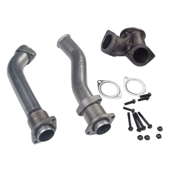 KC Turbos | Upgraded Bellowed Up-Pipe Kit - 7.3L Power Stroke (Late 99-03)