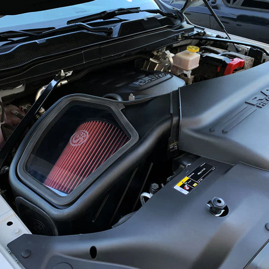 S&B | 2019-2024 Dodge Ram 2500 / 3500 6.4L Hemi Cold Air Intake Cotton Cleanable