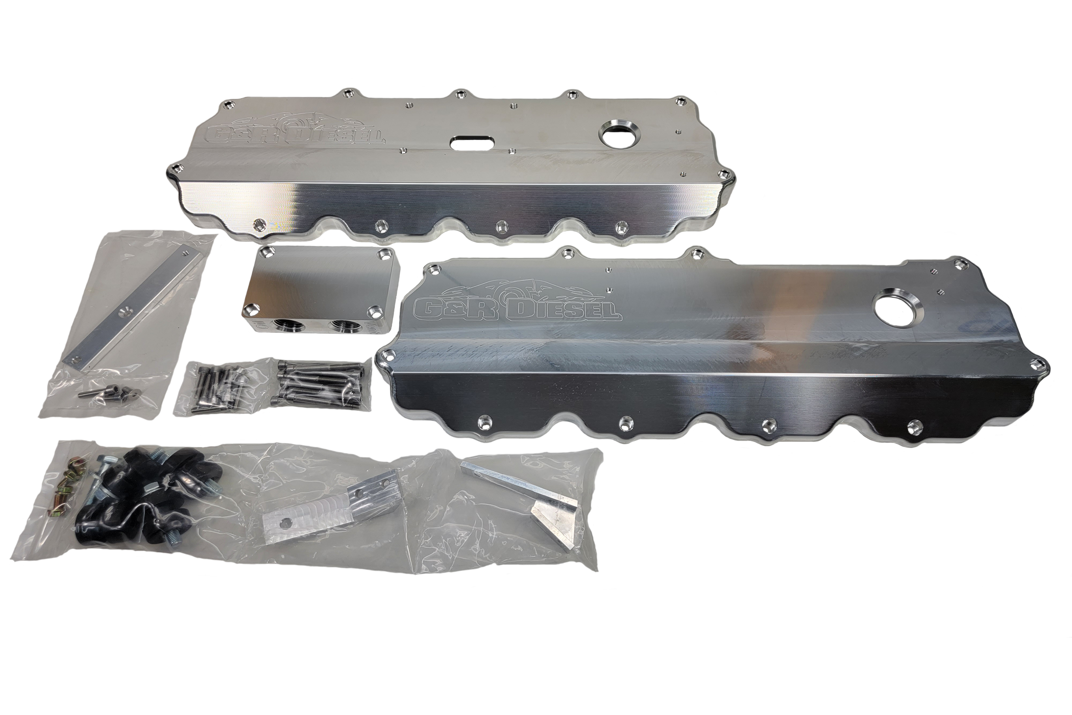 G&R Diesel | 2003-2004 Ford Super Duty 6.0L Power Stroke Billet Alumin ...