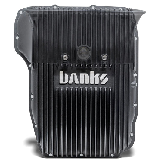 Banks Power | 2007.5-2024 Dodge Ram 6.7L Cummins 68RFE Ram-Air Transmission Pan - Black
