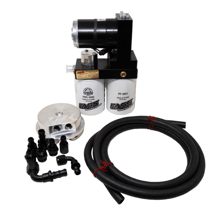 FASS | 1999-2007 Ford 6.0L / 7.3L Power Stroke 240GPH No Drop Titanium Plus Fuel System