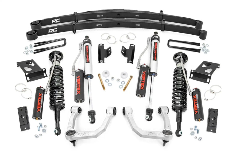 Load image into Gallery viewer, Rough Country | 2005-2023 Toyota Tacoma 4WD 3.5 Inch Lift Kit - Vertex Coilovers With Vertex Shocks &amp; Rear Leaf Springs
