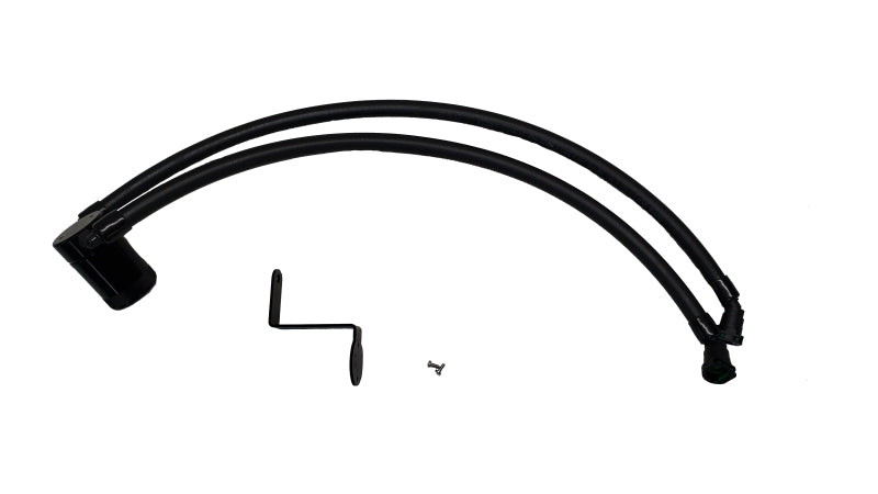 Load image into Gallery viewer, J&amp;L 22-25 Ford Bronco Raptor 3.0L EcoBoost PCV Side Oil Separator 3.0 - Black Anodized
