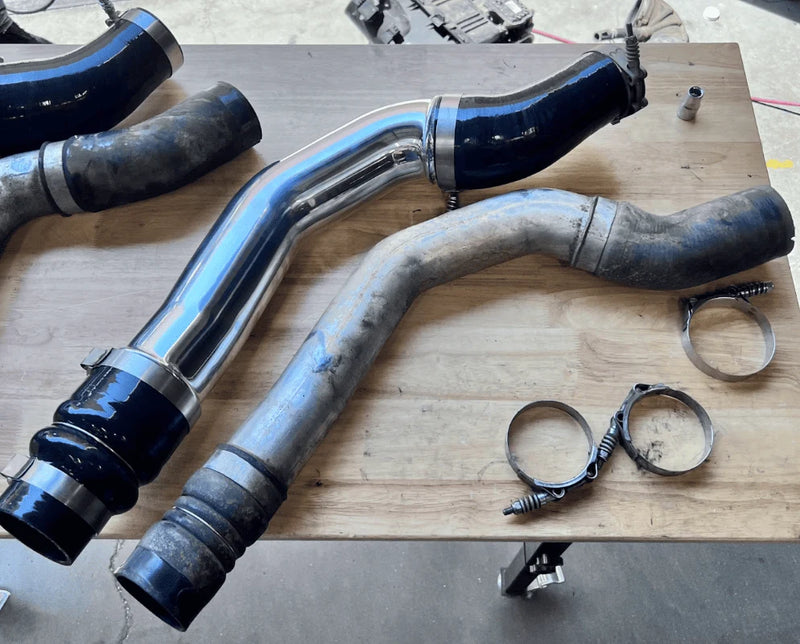 Load image into Gallery viewer, S&amp;B | 2013-2018 Dodge Ram 2500 / 3500 6.7L Cummins Intercooler Pipe &amp; Boot Kit
