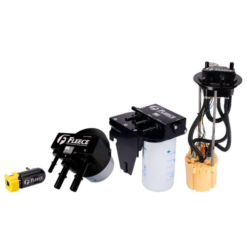 Load image into Gallery viewer, Fleece Performance 17-24 Ford F-250 6.7L Short Bed Complete Fuel System Upgrade Kit w/Lift Pump
